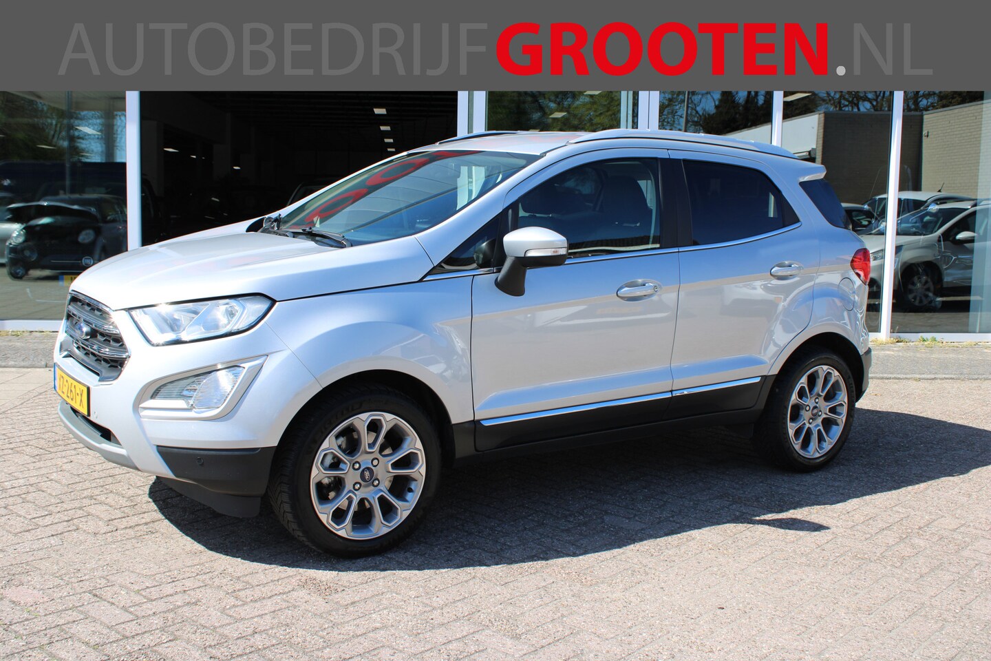 Ford EcoSport - 1.0 EcoBoost Titanium//Stoel+stuurverwarming! - AutoWereld.nl
