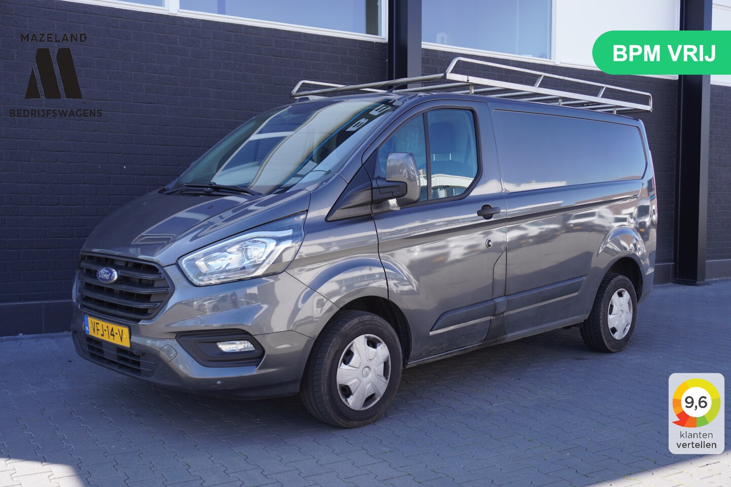 Ford Transit Custom - 2.0 TDCI 130PK EURO 6 - Airco - Cruise - Camera - € 12.900,- Excl. - AutoWereld.nl