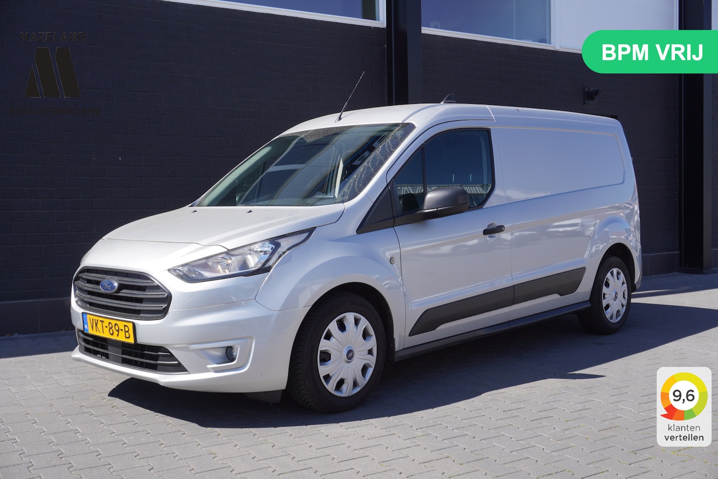 Ford Transit Connect - 1.5 EcoBlue 100PK L2 EURO 6 - Airco - Cruise - Camera - € 10.900,- Excl. - AutoWereld.nl