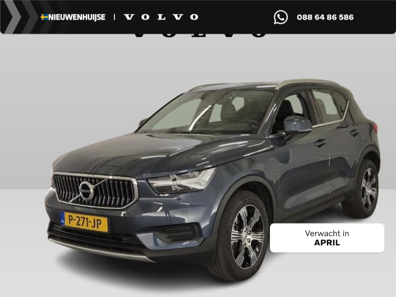 Volvo XC40 - 2.0 B3 Inscription | Trekhaak | Power seats | Adaptieve cruise | Parkeercamera | Leder | S - AutoWereld.nl