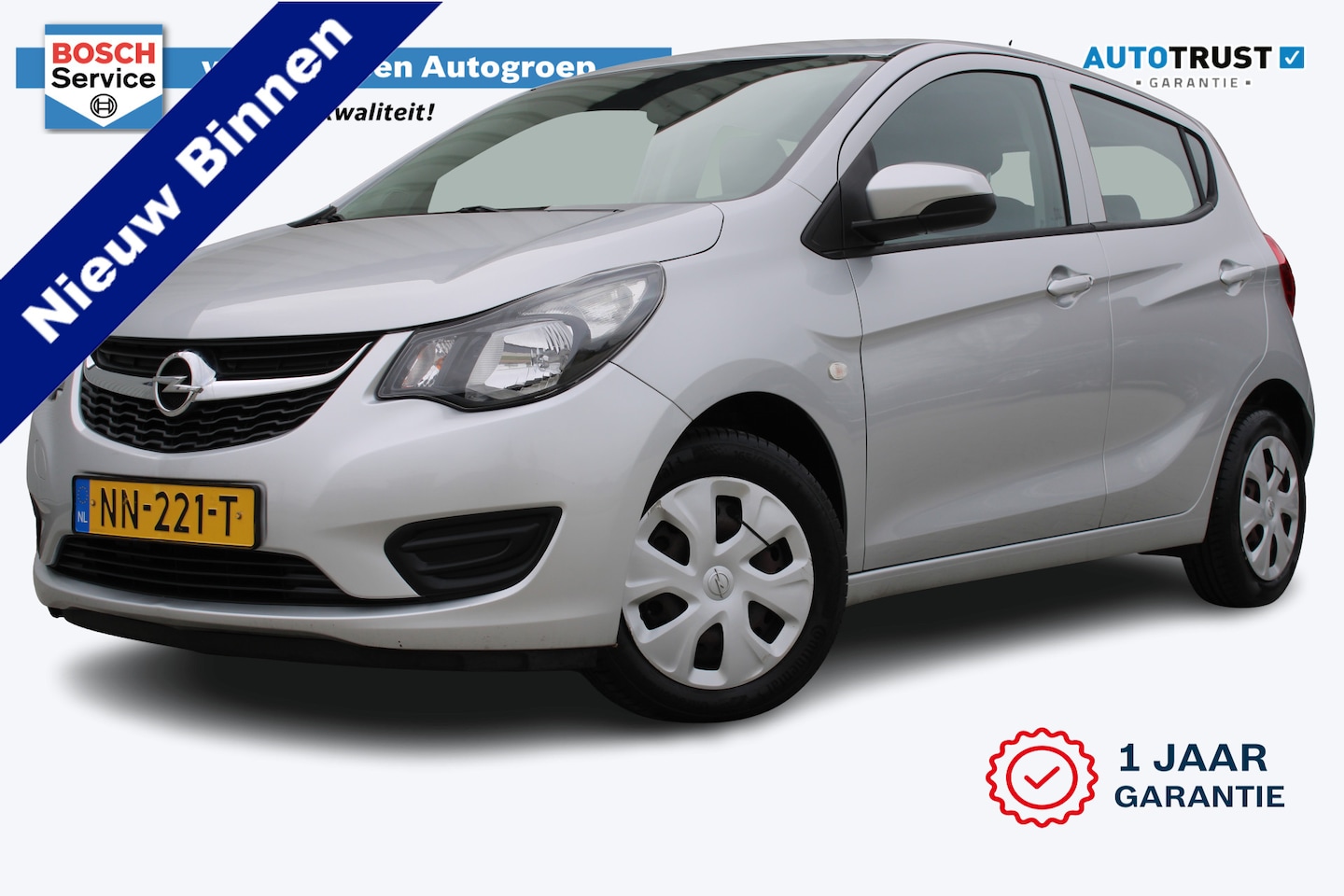 Opel Karl - 1.0 ecoFLEX Edition | Incl. 12 maanden garantie | Cruise control | Bluetooth | Airco | Cit - AutoWereld.nl