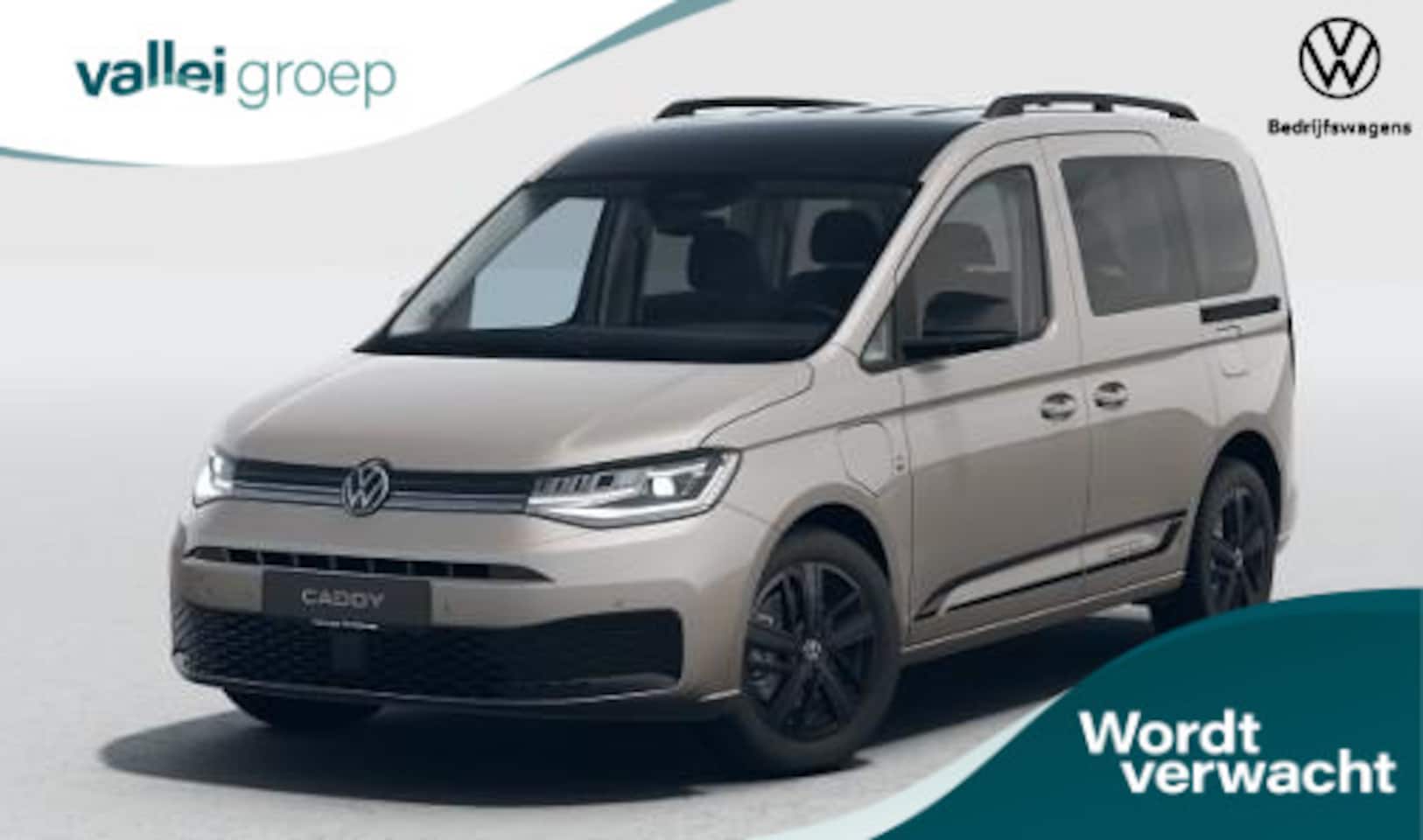 Volkswagen Caddy - Kombi Limited Edition 1.5 eHybrid 85kW 115pk Trekhaak | 4-season banden | Achterdeuren | A - AutoWereld.nl