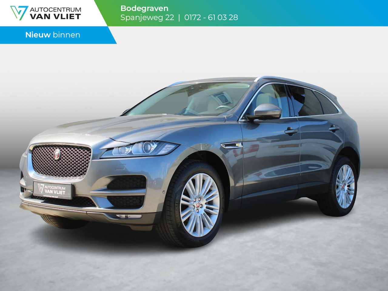 Jaguar F-Pace - 2.0 Portfolio AWD 25t | PANORAMADAK | LEDEREN BEKLEDING | - AutoWereld.nl