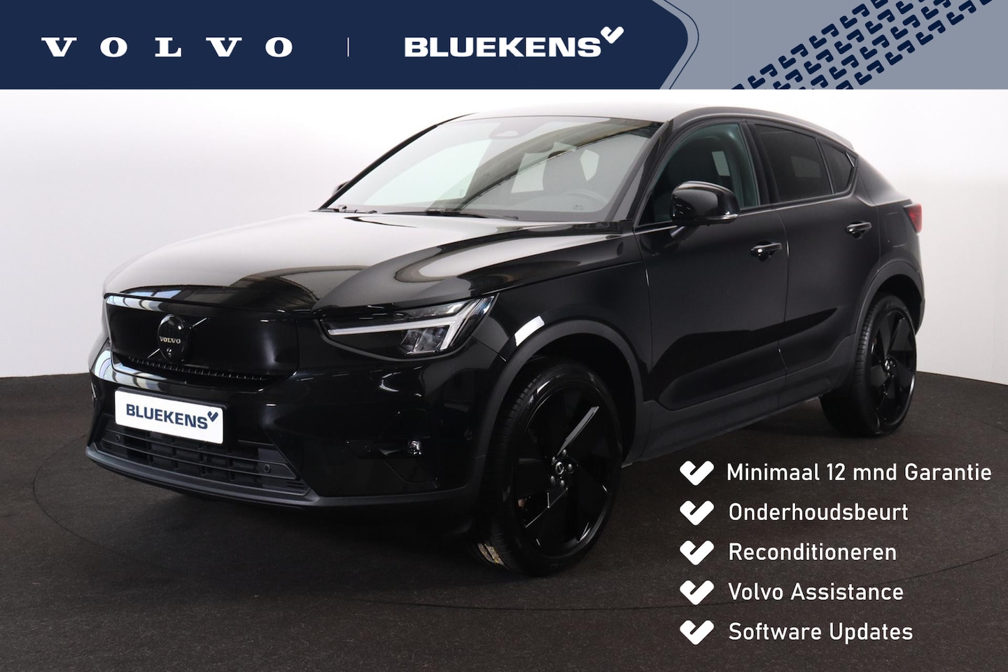 Volvo EC40 - Performance Ultra Black Edition 82 kWh - Panoramadak - IntelliSafe Assist & Surround - 360 - AutoWereld.nl