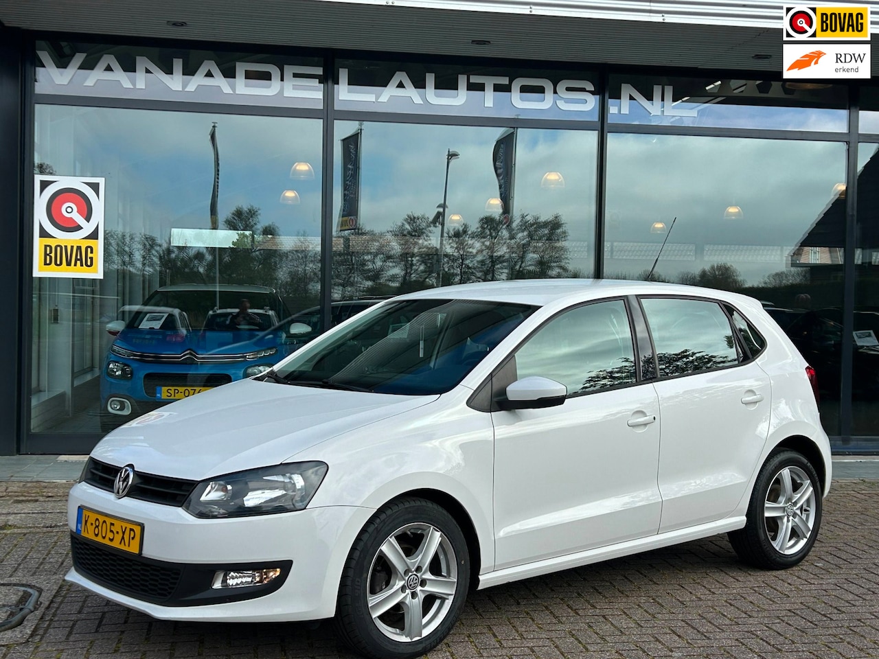 Volkswagen Polo - 1.2-12V BlueMotion Trendline 5Drs App-Connect Airco LM-Velgen! - AutoWereld.nl