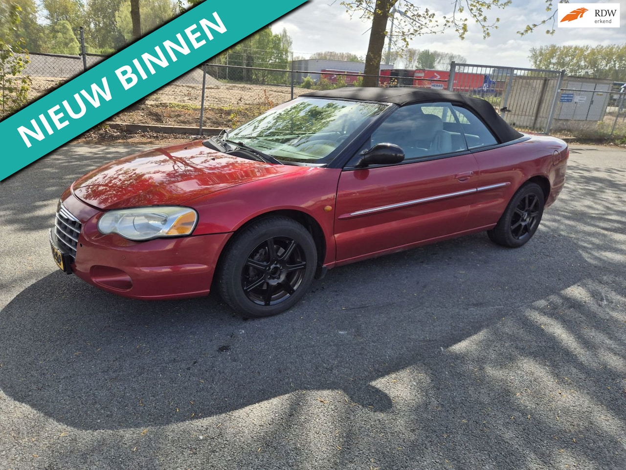 Chrysler Sebring Cabrio - 2.7i-V6 24V Limited Convertible RIJDEN ALS EEN KONING - AutoWereld.nl