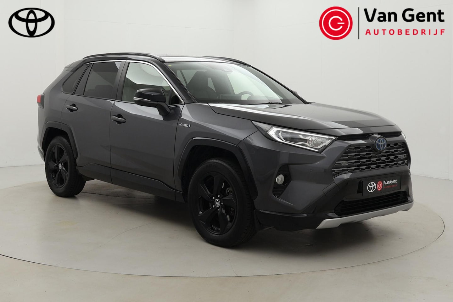 Toyota RAV4 - 2.5 Hybrid Bi-Tone | Navigatie | Leder | Apple Carplay / Android Auto | Stoelverwarming | - AutoWereld.nl