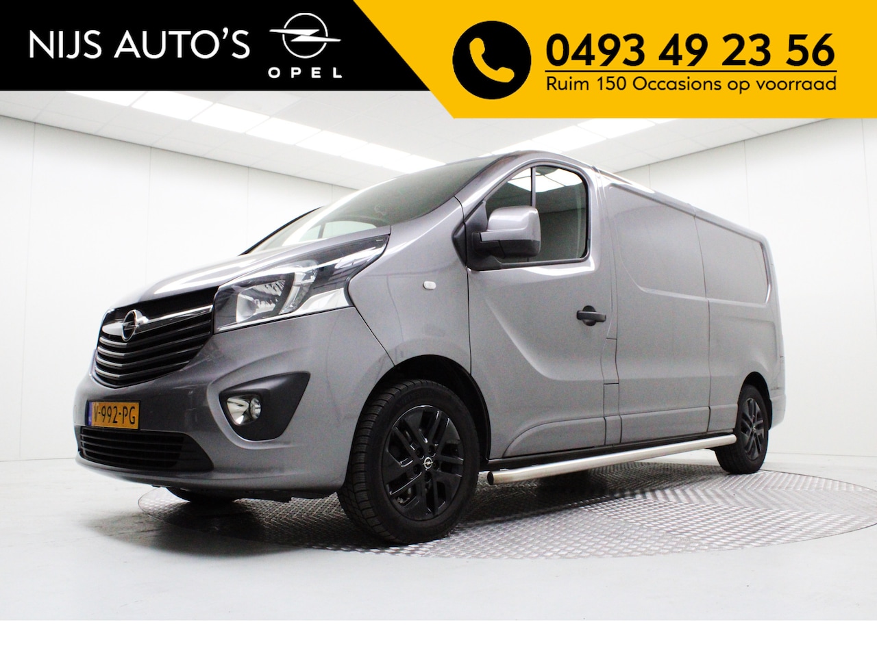 Opel Vivaro - 1.6 CDTI L2H1 Sport | 1e Eigenaar / Trekhaak / Airco / Cruise - AutoWereld.nl