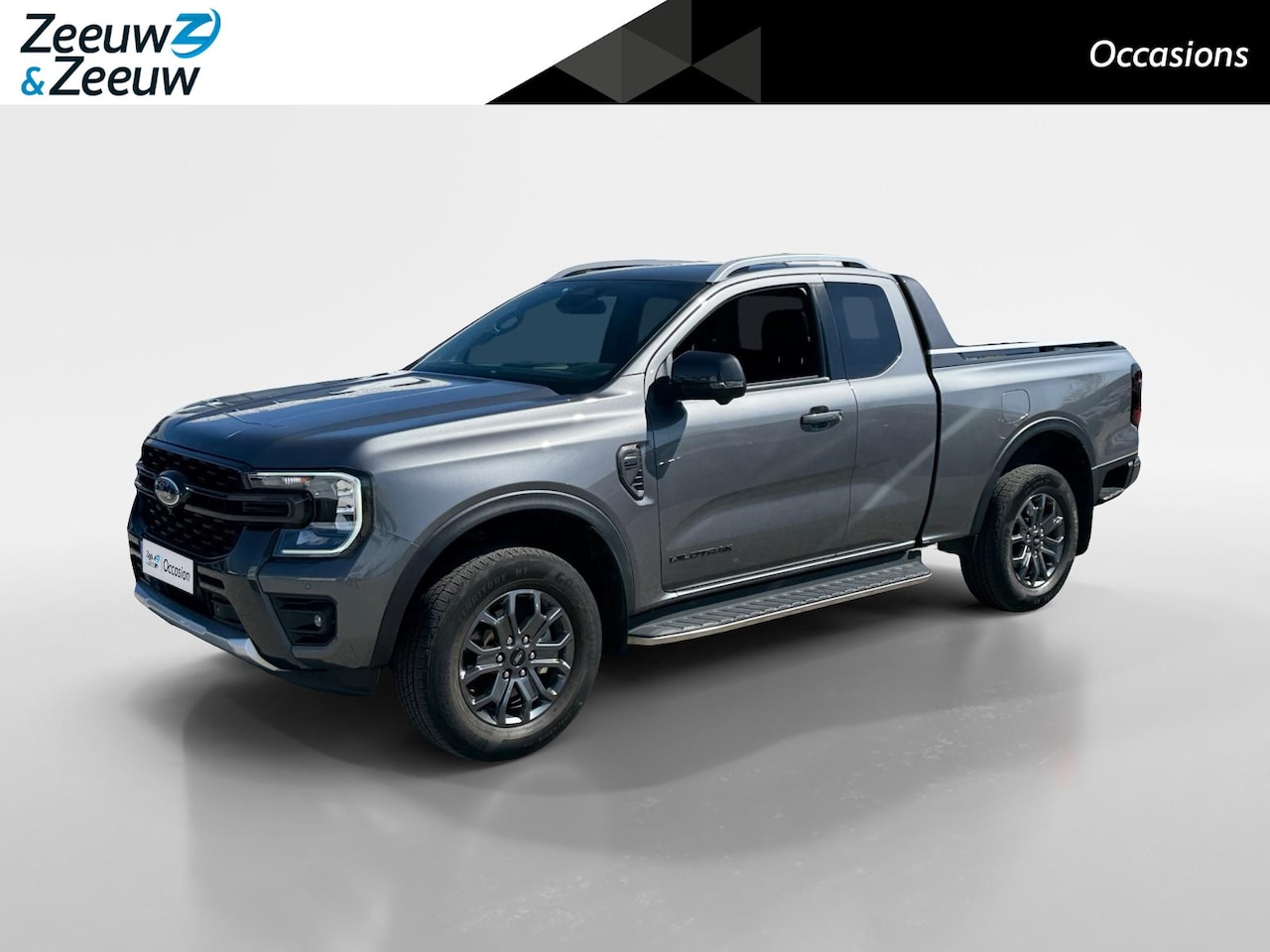 Ford Ranger - 2.0 Super Cab EcoBlue Wildtrak 205 pk Automaat | Navigatie | Trekhaak | Rollertop handbedi - AutoWereld.nl