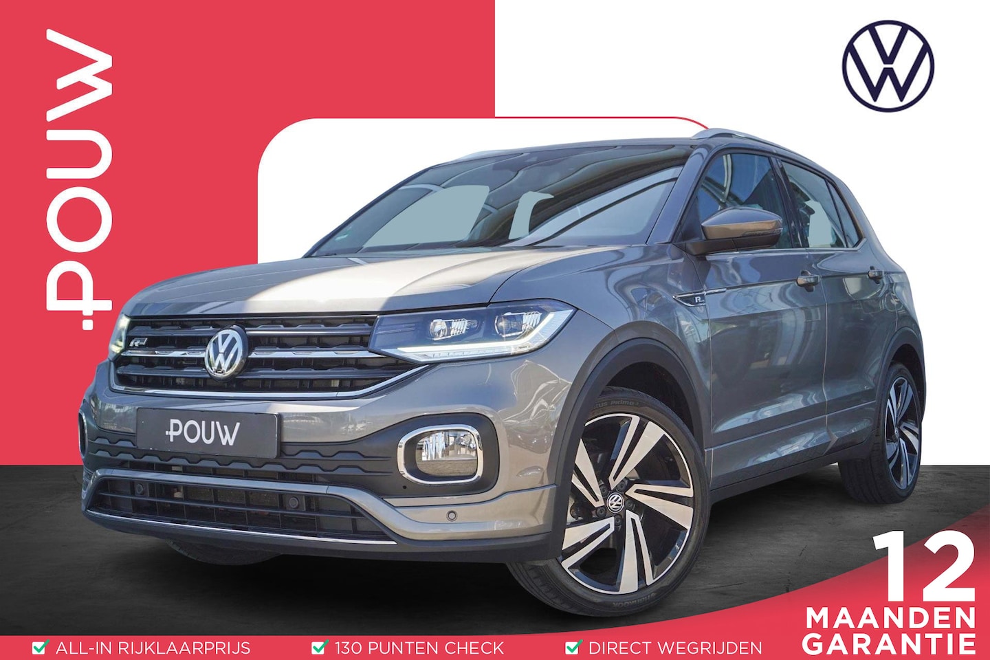 Volkswagen T-Cross - 1.0 TSI 115pk Style | Trekhaak | Blindspot | Navigatie - AutoWereld.nl