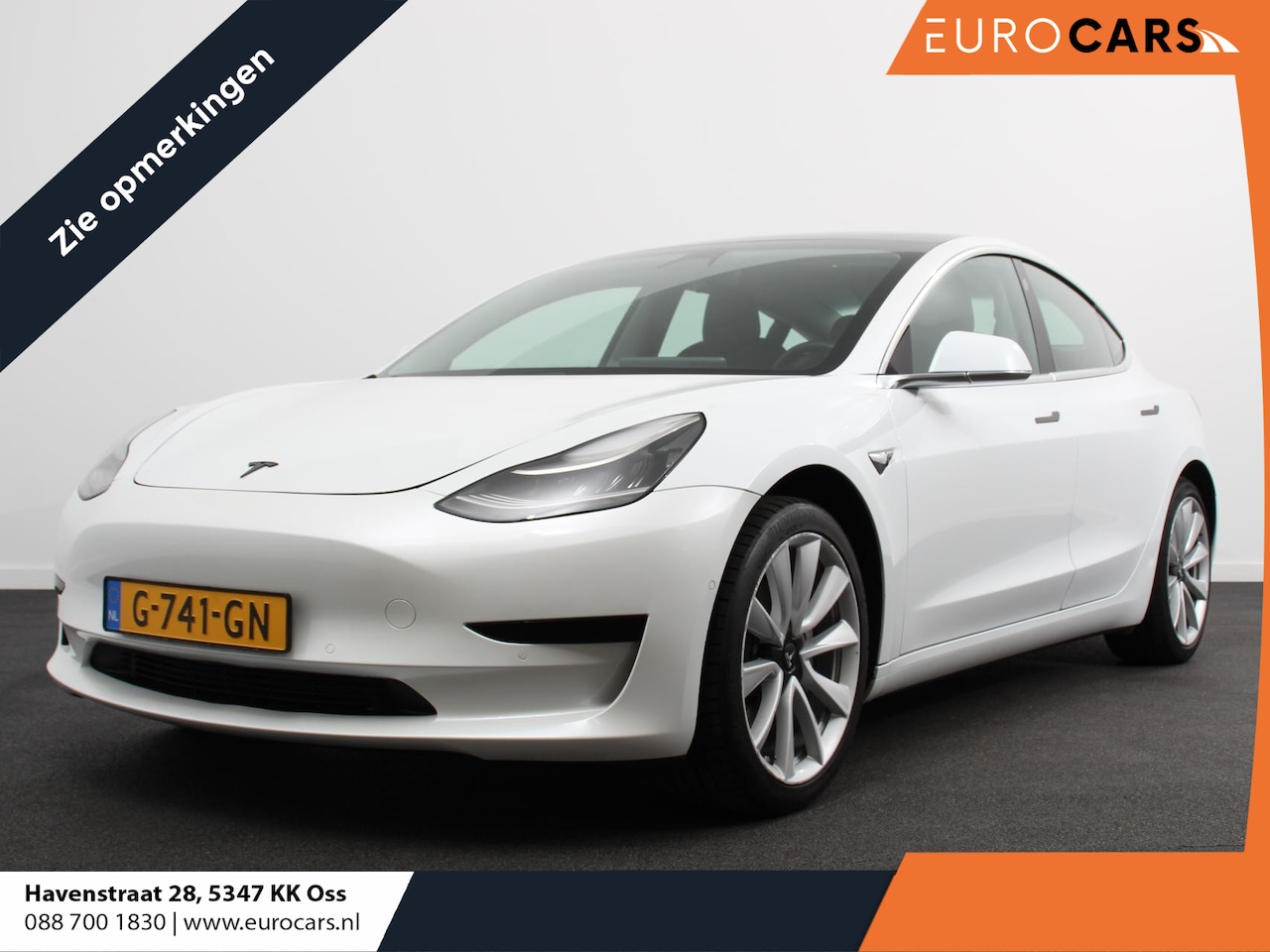 Tesla Model 3 - RWD 60 kWh Standard Range Plus | Handel/Export ! Navigatie Panorama dak 360 camera Parkeer - AutoWereld.nl