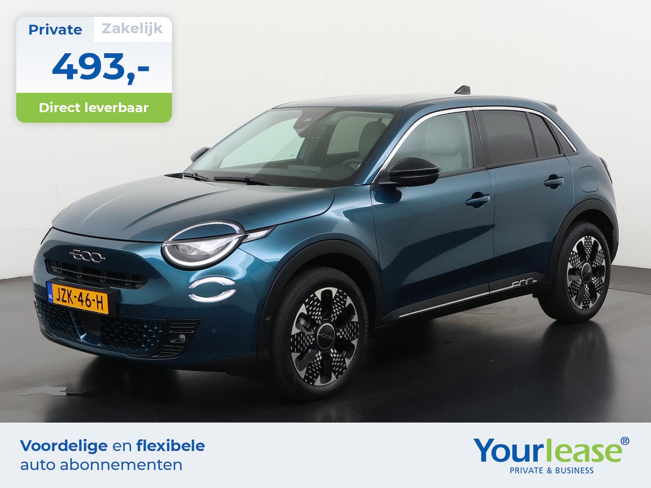 Fiat 600 - 1.2 Hybrid La Prima | All-in 493,- Private Lease | Direct uit voorraad - AutoWereld.nl