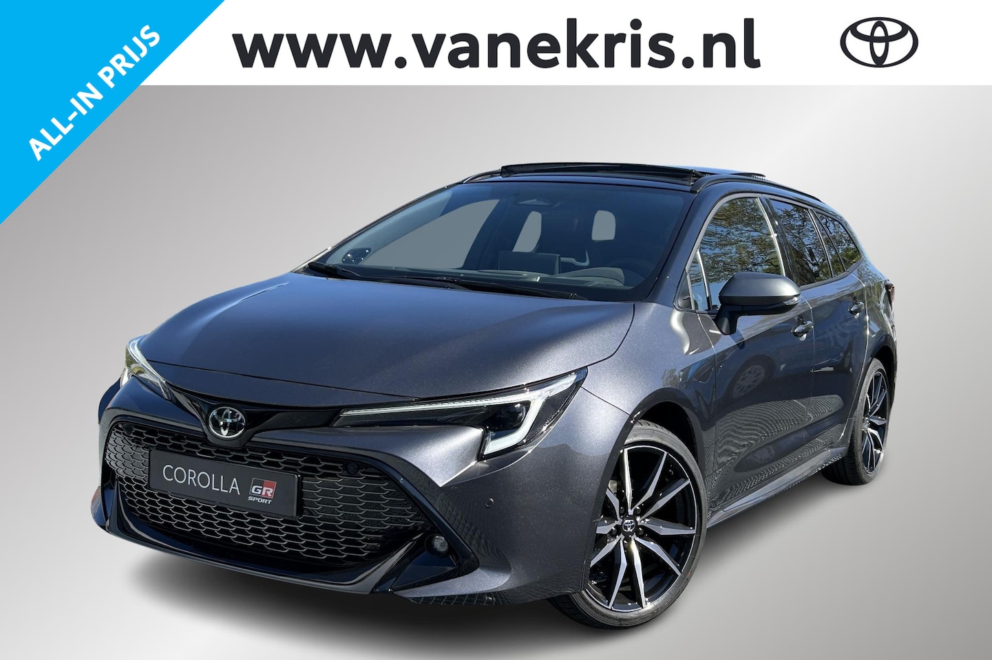 Toyota Corolla Touring Sports - Hybrid 140 GR Sport GR SPORT Plus Pack, Panorama dak, Nieuw en snel leverbaar met €2.000 i - AutoWereld.nl