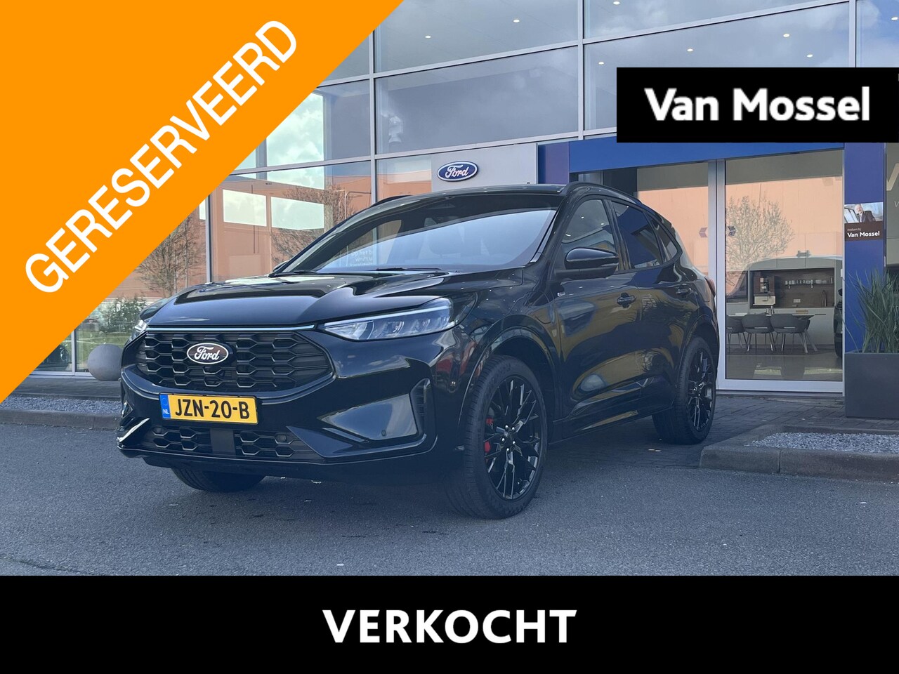 Ford Kuga - 2.5 PHEV ST-Line X | Black Pack | 20"LMV |  Panoramadak | Elektrisch Wegklapbare Trekhaak - AutoWereld.nl