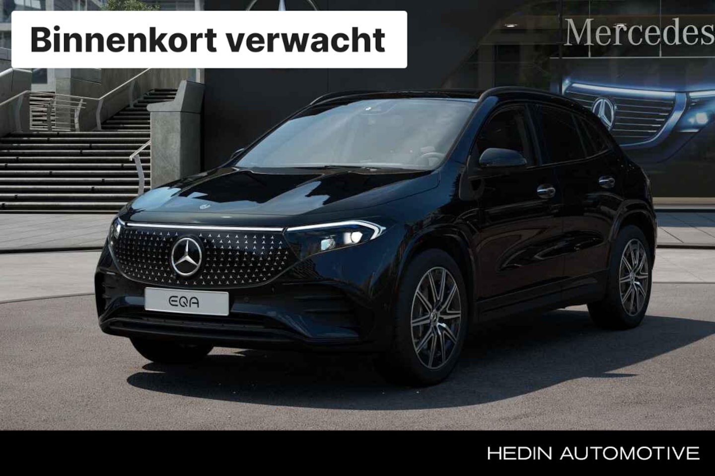 Mercedes-Benz EQA - EQA 250+ Business Solution AMG | Winterpakket | Nightpakket | Trekhaak - AutoWereld.nl