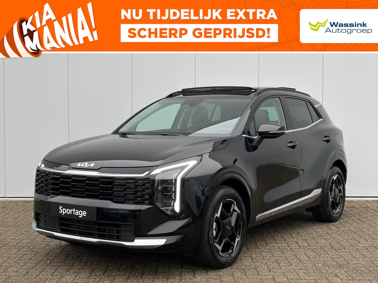 Kia Sportage - 1.6 T-GDi 239pk Hybrid AT6 DynamicPlusLine | Navigatie | Panorama schuif -kantel dak | Ada - AutoWereld.nl