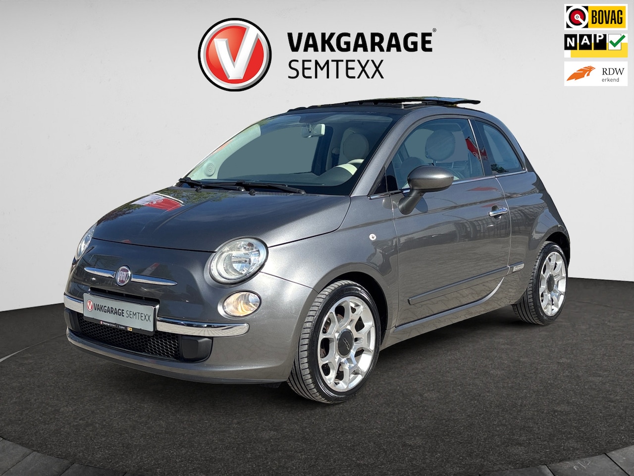Fiat 500 - 0.9 TwinAir Lounge | Pano | Org. NL | 2de Eig. | Airco | Start-Stop | PDC Achter | Stuurbe - AutoWereld.nl