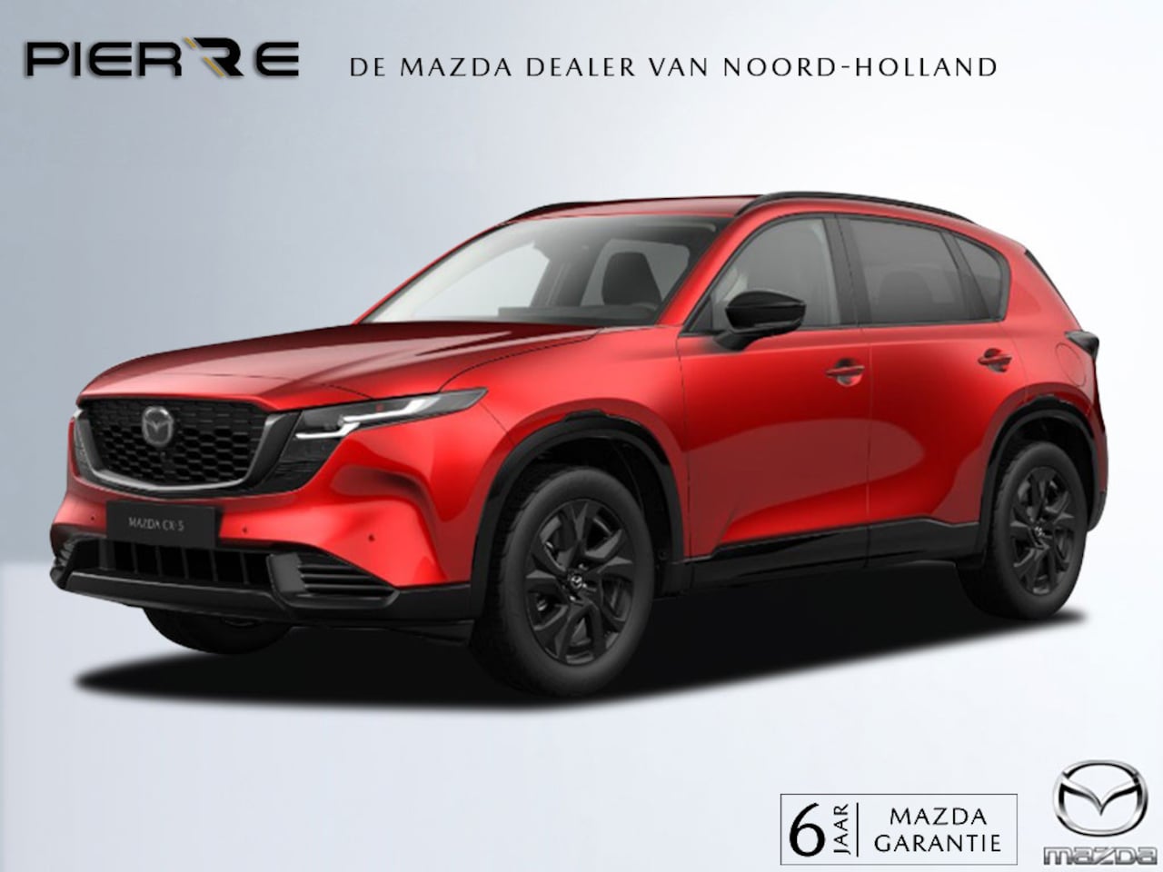 Mazda CX-5 - 2.5 E-SKYACTIV G 141 M HYBRID Homura | LEDER | 360 CAMERA | NAVI | 6 JAAR GARANTIE! NAVI | - AutoWereld.nl