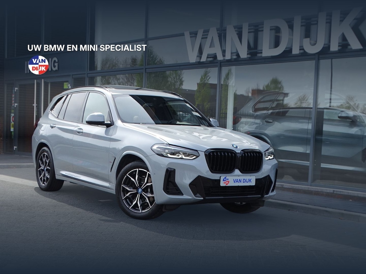 BMW X3 - xDrive30e M Sportpakket Pano.Dak Hifi Cockpit Pro Leder LED-koplampen 19''LM Velgen - AutoWereld.nl
