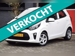 Kia Picanto - 1.0 CVVT EconomyPlusLine 2018 5 Deurs Airco Stuurbediening 15x op Voorraad