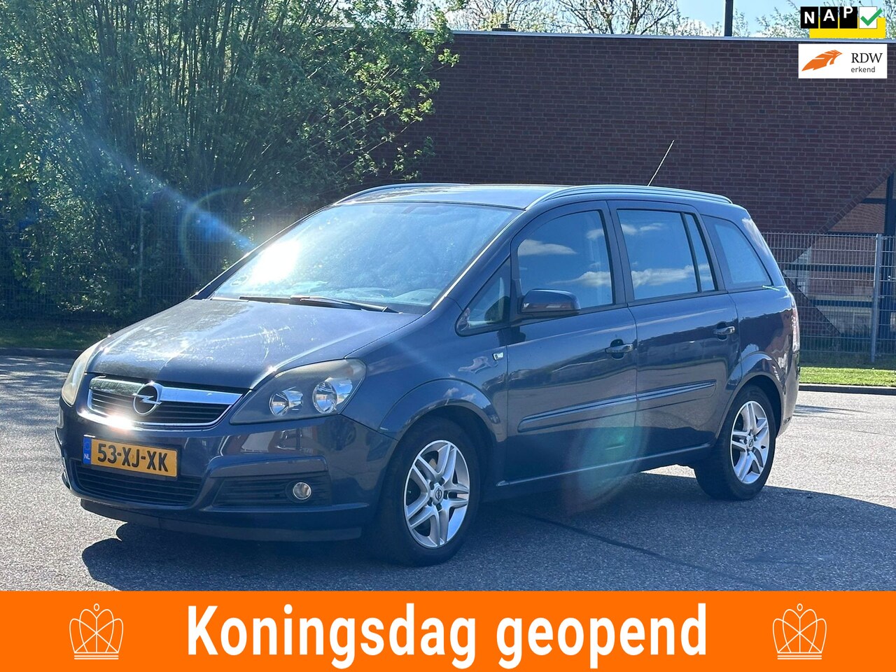 Opel Zafira - 2.2 Temptation 7 Persoons*Cruise*Airco*Trekhaak*26-03-2027 APK*LM velgen* - AutoWereld.nl