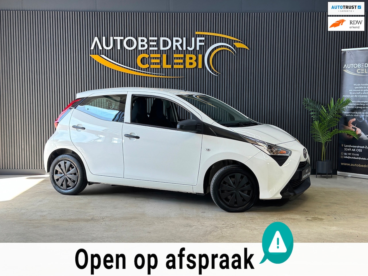 Toyota Aygo - 1.0 VVT-i x-fun 2019 WIT APK|AIRCO|ELEKTRRAMEN - AutoWereld.nl