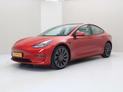 Tesla Model 3 - Performance AWD 486pk 75 kWh FACELIFT [ WIT LEDER+AUTOPILOT+567KM WLTP+PREMIUM AUDIO ]