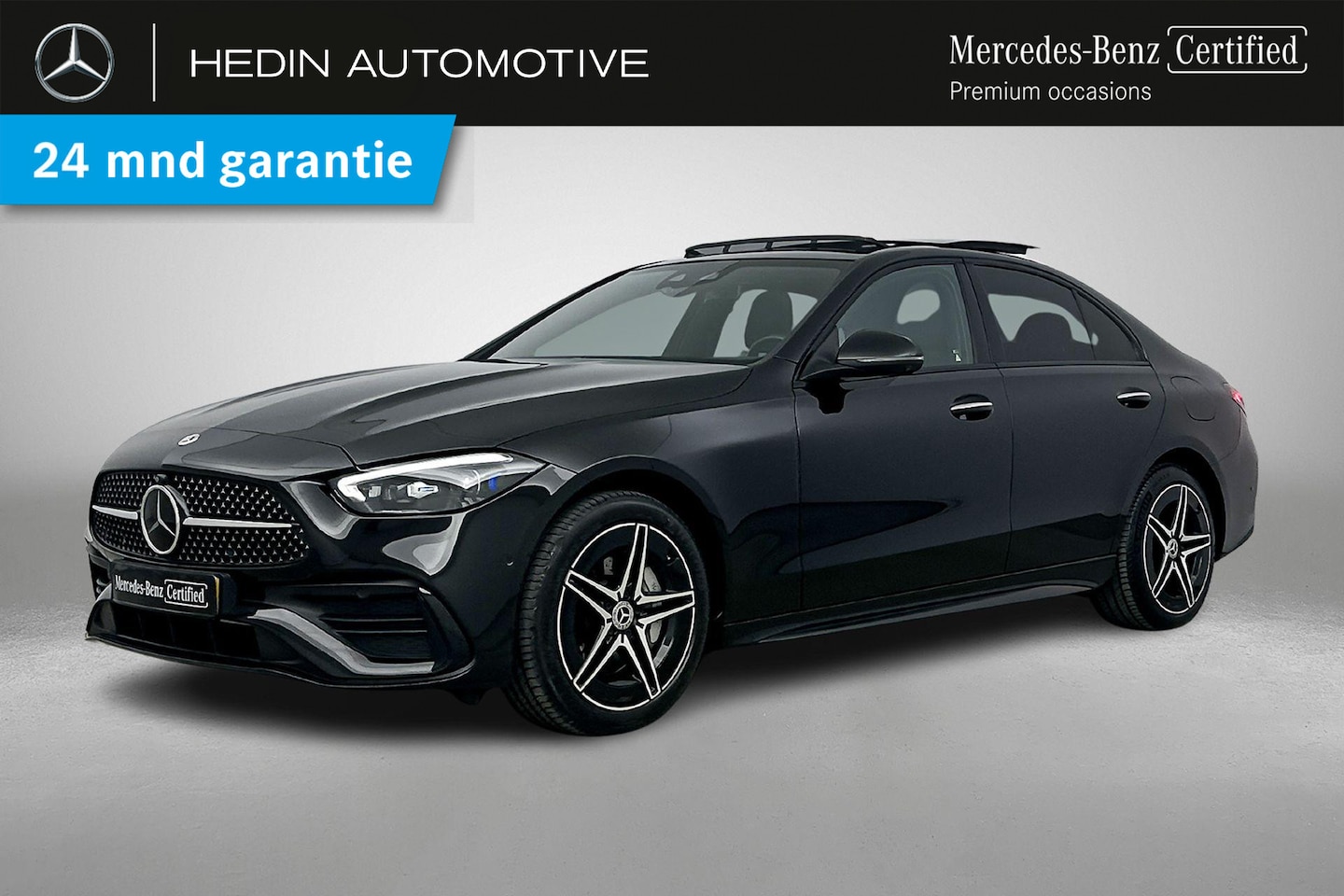 Mercedes-Benz C-klasse - C 300e Limousine Automaat AMG Line | Premium Plus Pakket | Nightpakket | Panoramadak | Hea - AutoWereld.nl