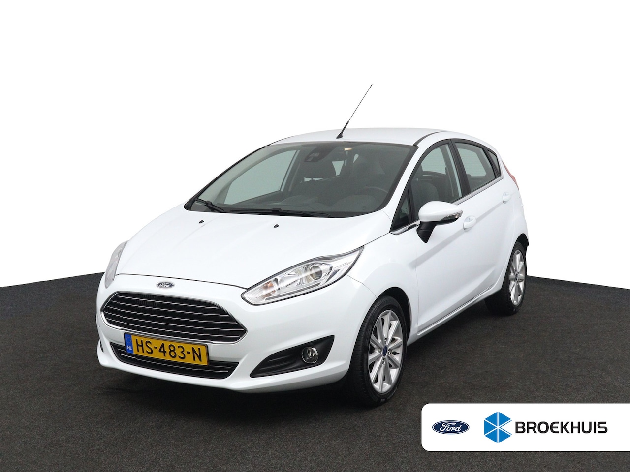 Ford Fiesta - 1.0 EcoBoost Titanium | Automaat | Navigatie | Cruise Control | Climate Control | Lichtmet - AutoWereld.nl