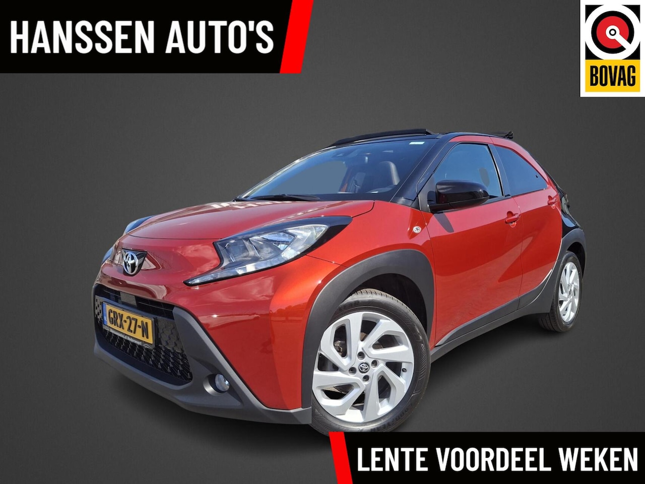 Toyota Aygo X - 1.0 VVT-i MT Premium Leder Opendak - AutoWereld.nl