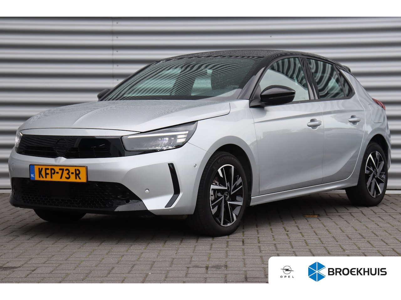 Opel Corsa - 1.2 TURBO HYBRID 100PK GS AUTOMAAT / NAVI / LEDER / AIRCO / LED / PDC / 16" LMV / CAMERA / - AutoWereld.nl