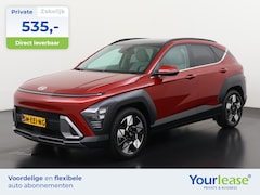 Hyundai Kona - 1.6 GDI HEV Premium Sky | All-in 535, - Private Lease | Direct uit voorraad