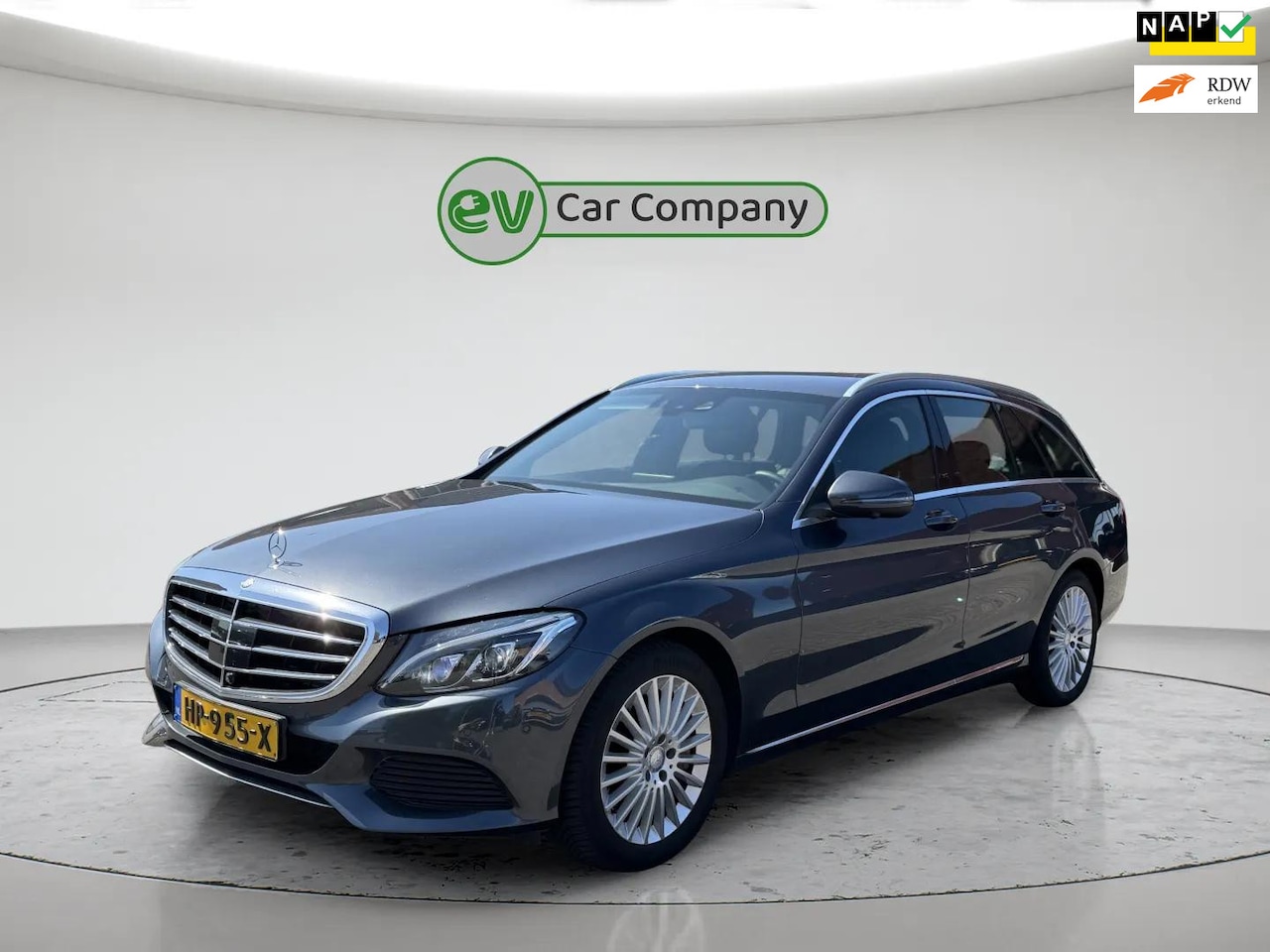 Mercedes-Benz C-klasse Estate - 350 e Lease Edition | Volleder | 360 Camera | Stoelverwarming | Cruise Co| 2e Eigenaar | L - AutoWereld.nl