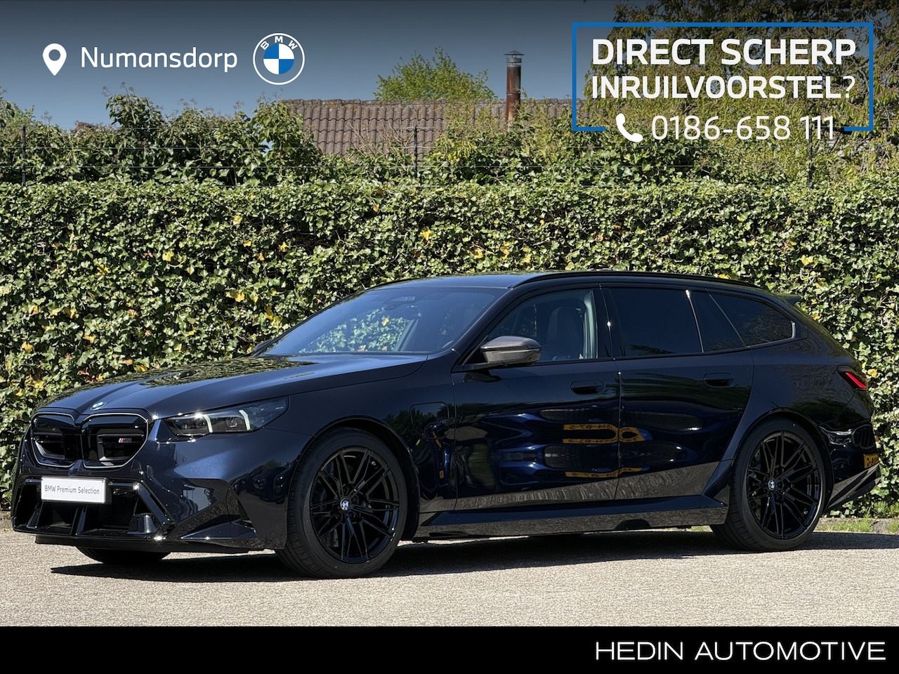 BMW 5-serie Touring - M5 | Panorama | Getint glas | Trekhaak | Stoelvent. | Merino leder - AutoWereld.nl
