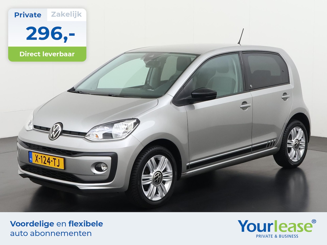 Volkswagen Up! - 1.0 BMT Beats | All-in 296,- Private Lease | Direct uit voorraad - AutoWereld.nl