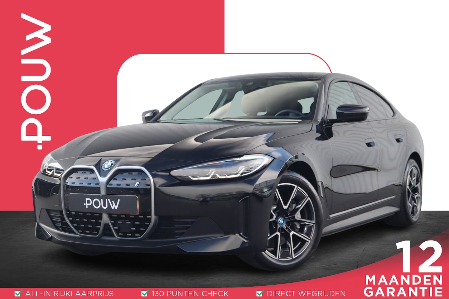 BMW i4 - eDrive40 340pk High Executive 84 kWh | Leder | Navigatie | Stoelverwarming - AutoWereld.nl