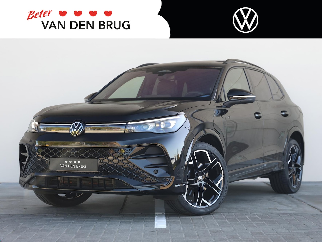 Volkswagen Tiguan - 1.5 eHybrid R-Line Business 272 pk | Leder | Trekhaak | Harman Kardon | Panoramadak | 360 - AutoWereld.nl