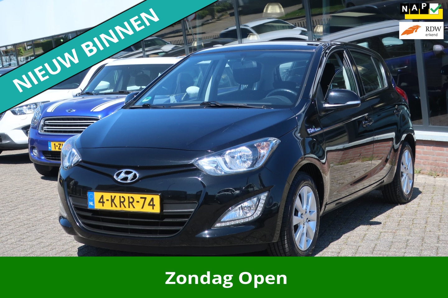 Hyundai i20 - 1.2i i-Deal LED_AIRCO_PDC_LMV_NAP. - AutoWereld.nl