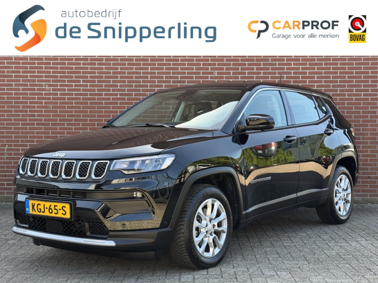 Jeep Compass - 1.5T e-Hybrid Altitude CARPLAY ADAPT-CRUISE STOELVW CAMERA DAB L - AutoWereld.nl