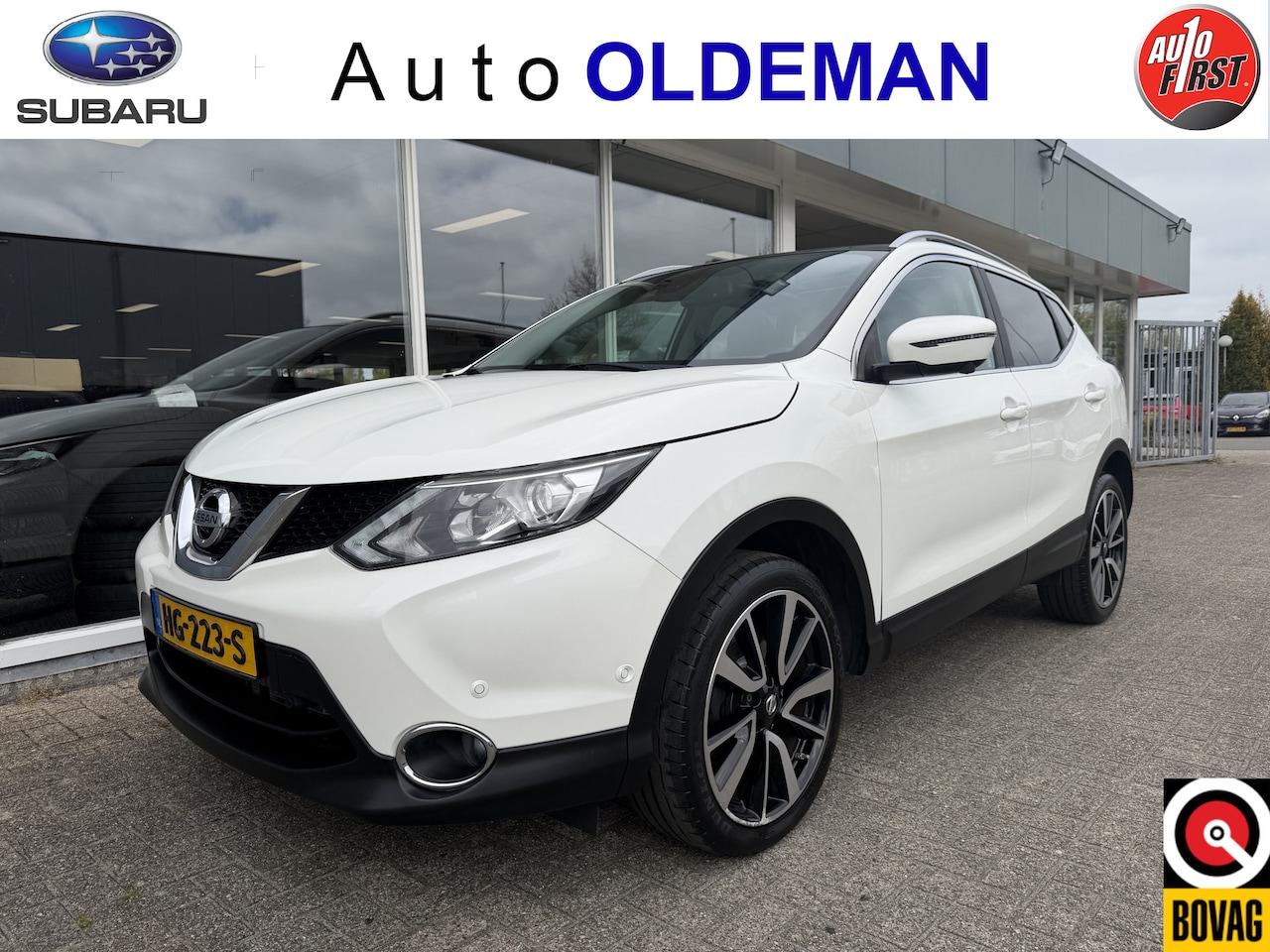 Nissan Qashqai - 1.2 Tekna Leder Panoramadak Navi - AutoWereld.nl