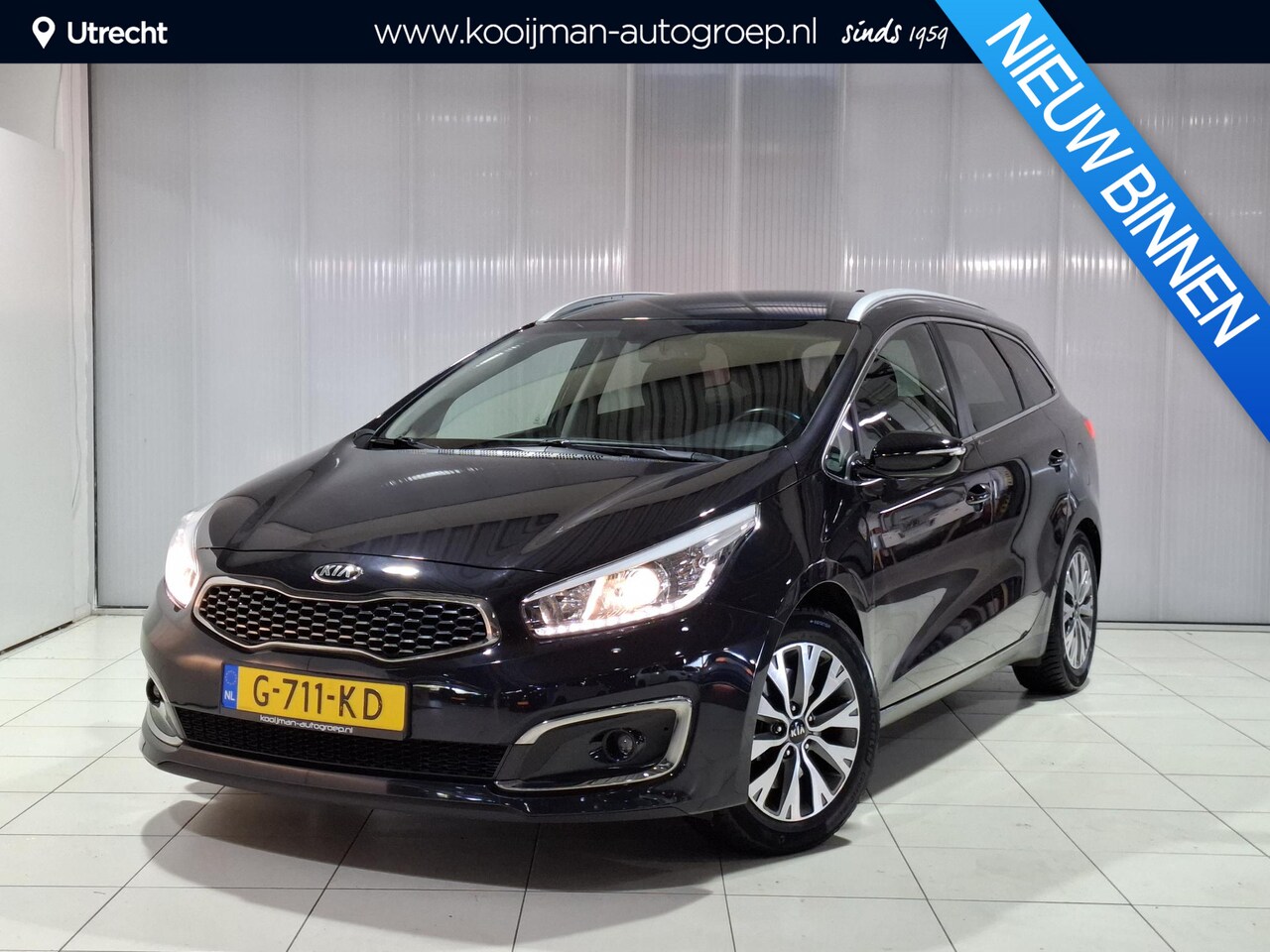 Kia Cee'd - 1.0 T-GDi DynamicLine Trekhaak, Navigatie, Camera. - AutoWereld.nl