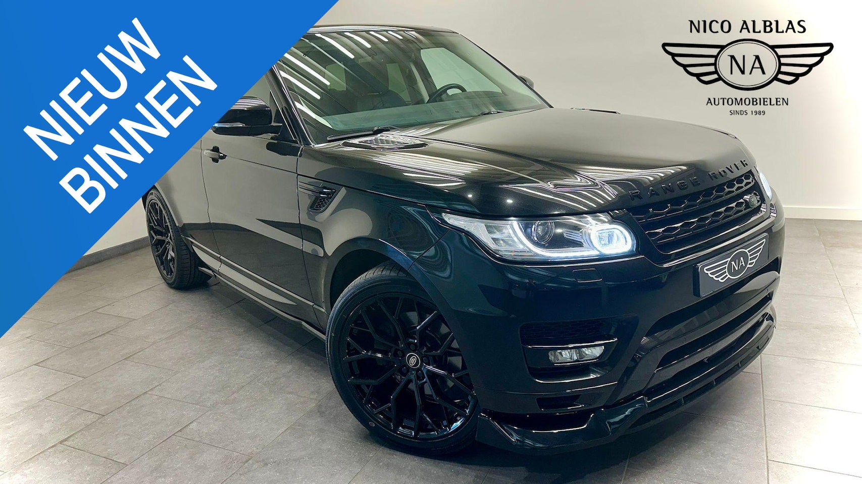 Land Rover Range Rover Sport - 3.0 V6 SC HSE Black Edition - AutoWereld.nl