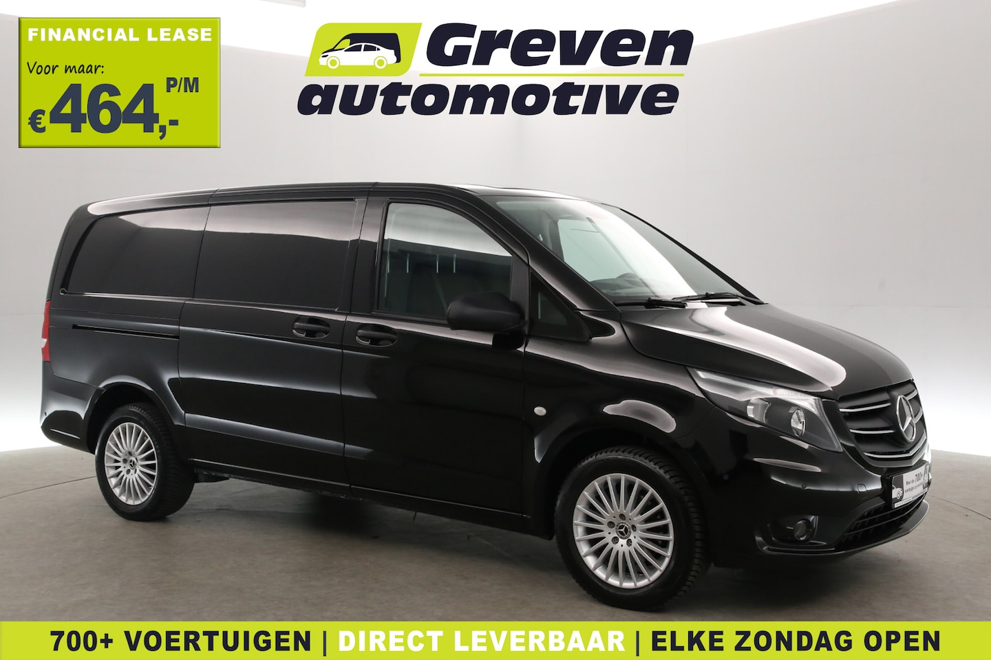 Mercedes-Benz Vito - 116 CDI Lang | Aut. | Airco | Cruise | Camera | 3 Zits | Trekhaak | Carplay | 2xSchuifdeur - AutoWereld.nl