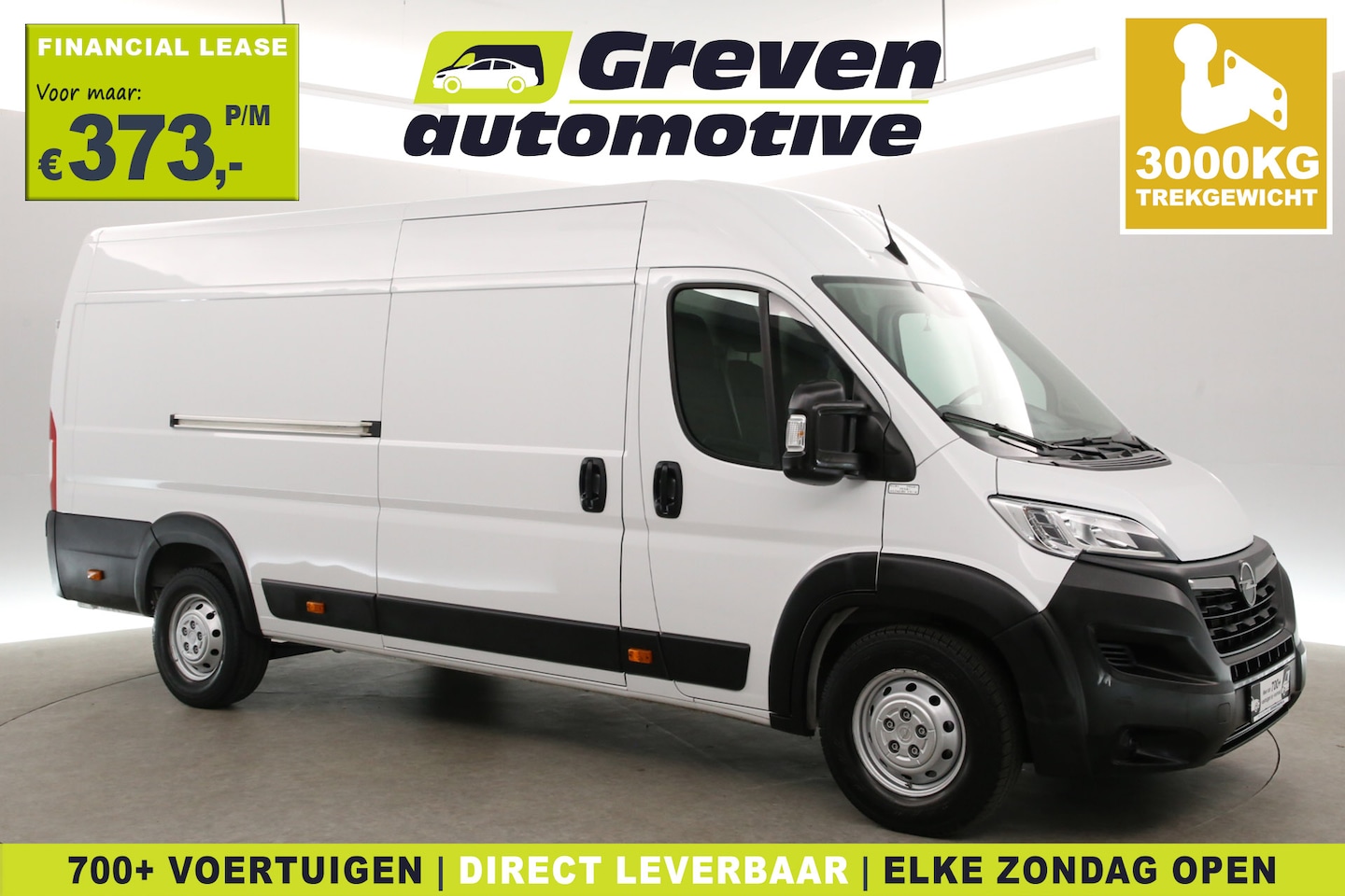 Opel Movano - 2.2D 165PK L4H2 | 3000kg Trekgew. | Airco | Cruise | 3 Zits | Parkeersens. | Stoelverw. - AutoWereld.nl