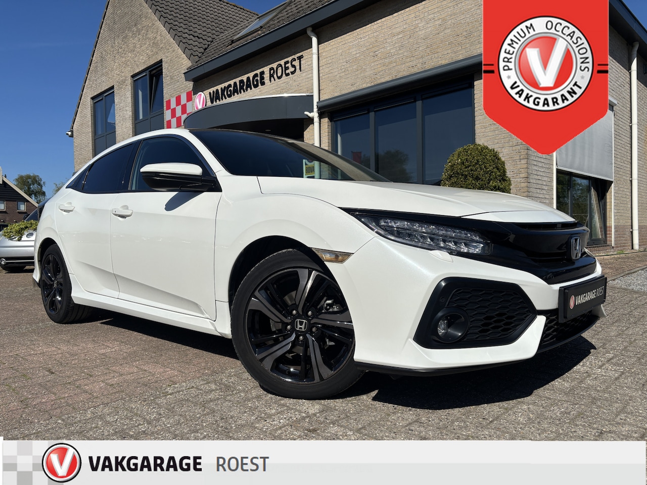 Honda Civic - 1.0 i-VTEC Executive Trekhaak / Leder / Carplay - AutoWereld.nl