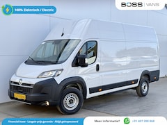 Opel Movano Electric - 110kWh 270PK L3H3 420km WLTP BEV Elektrisch Snelladen Adaptive Cruise Control Climate cont