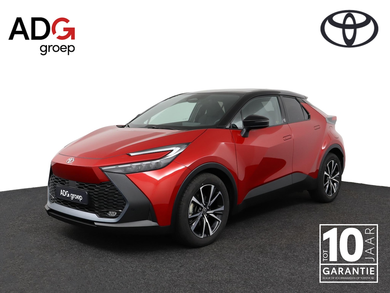 Toyota C-HR - 1.8 Hybrid 140 Executive | elektrisch bedienbare achterklep | Navigatie | stuur en stoel v - AutoWereld.nl