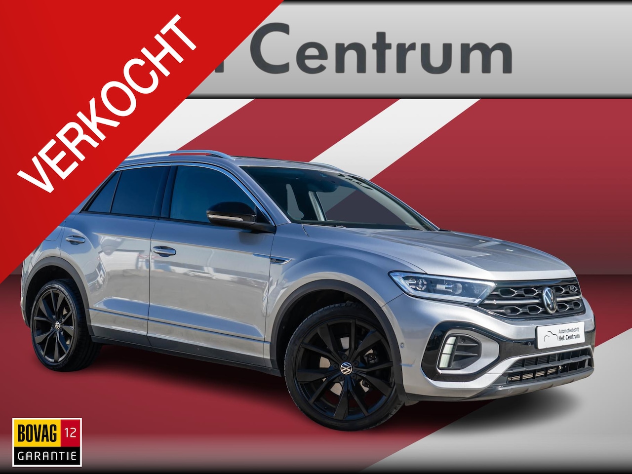 Volkswagen T-Roc - 1.5 TSI R-Line Pano-Keyless-Camera-Navi-IQ-Drive-Stoelverwarming-Virtual -Sfeer - AutoWereld.nl