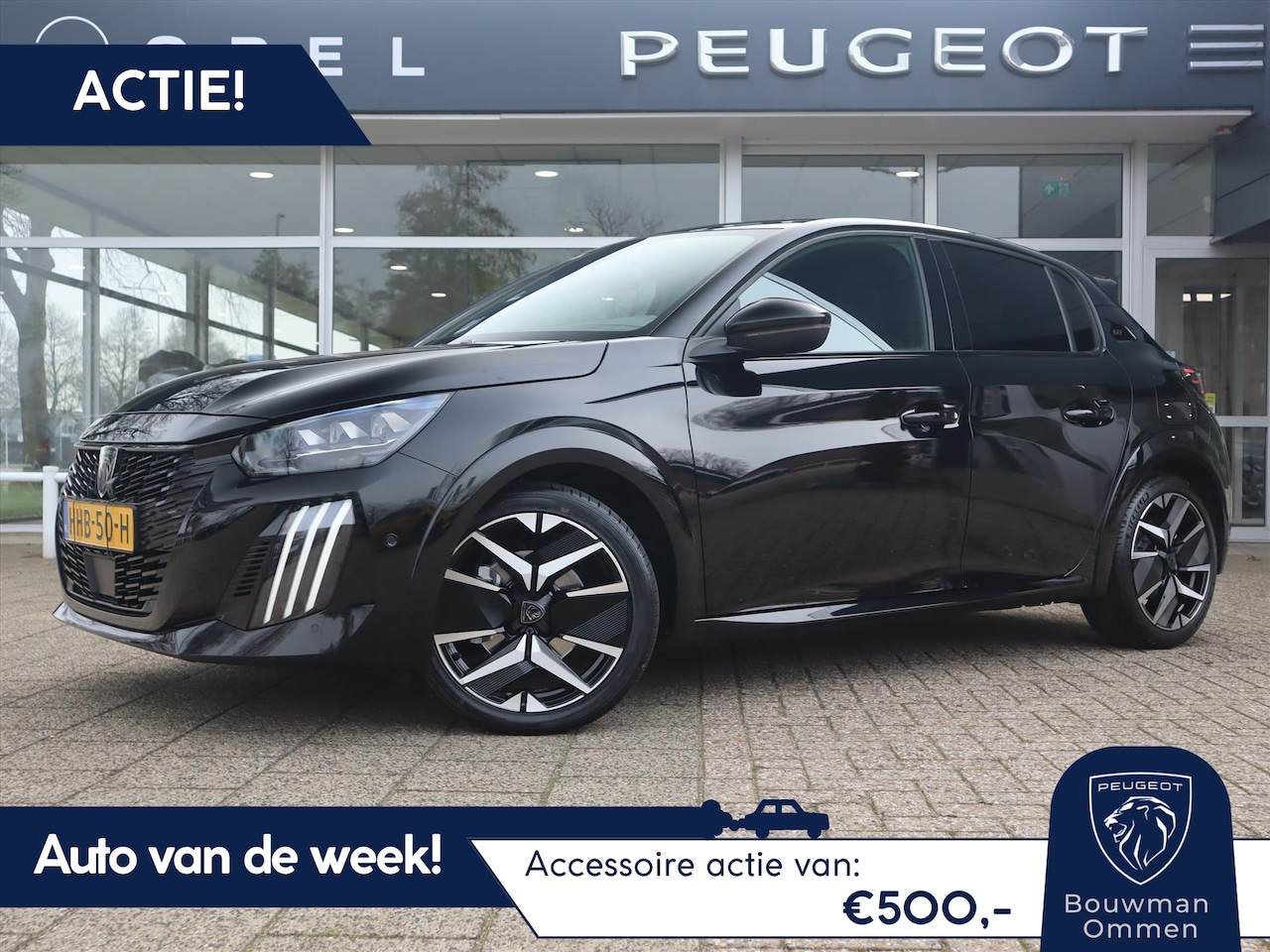 Peugeot 208 - *Auto van de Week* GT HYBRID 145pk e-DCS6 automaat, Rijklaarprijs, Camera voor en achter A - AutoWereld.nl