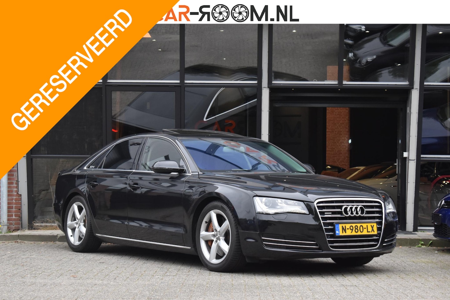 Audi A8 - 4.2 FSI quattro Pro Line+ V8 Pano Leder Bose - AutoWereld.nl